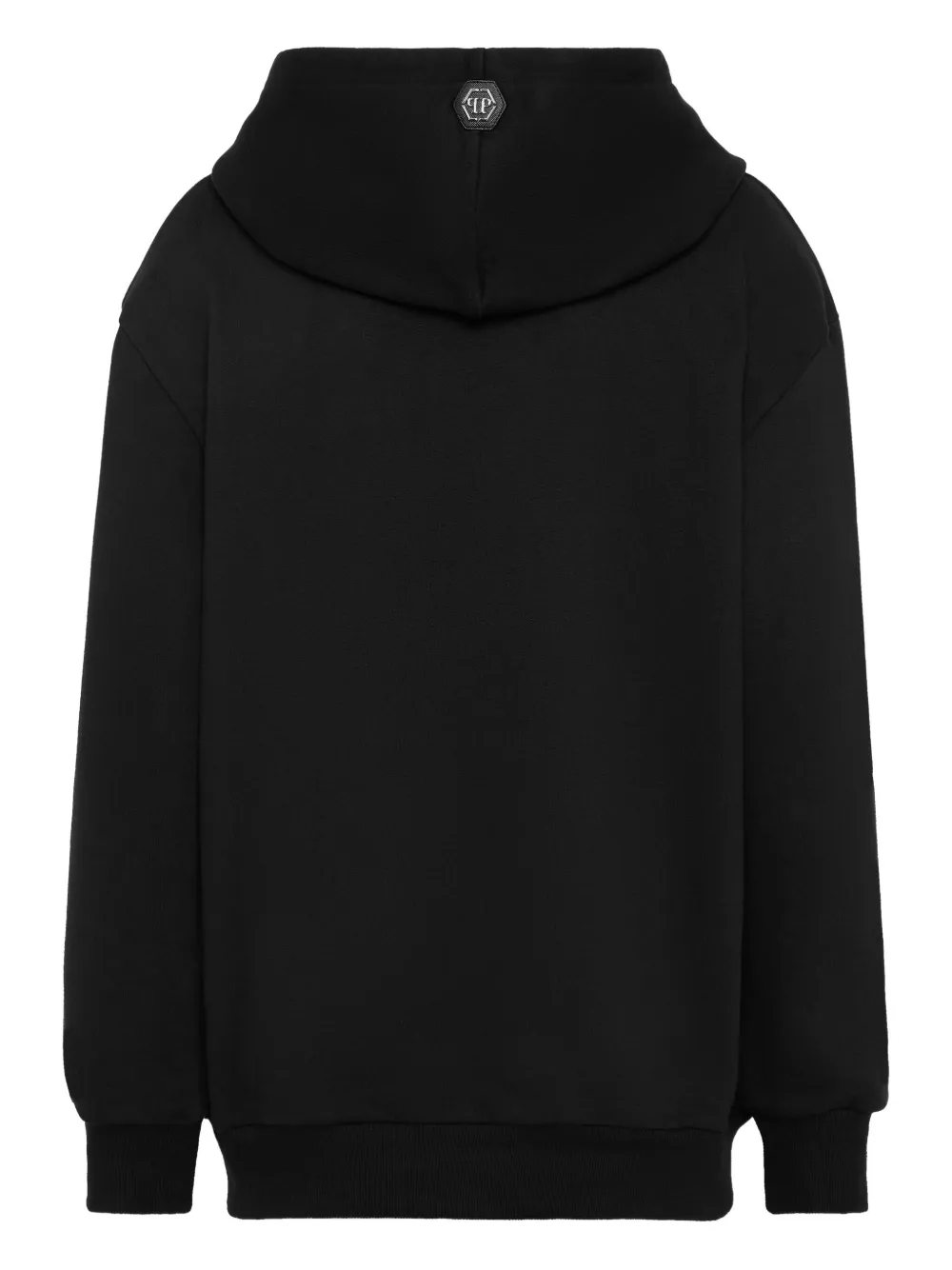 Philipp Plein Verfraaide hoodie met teddybeerprint Zwart