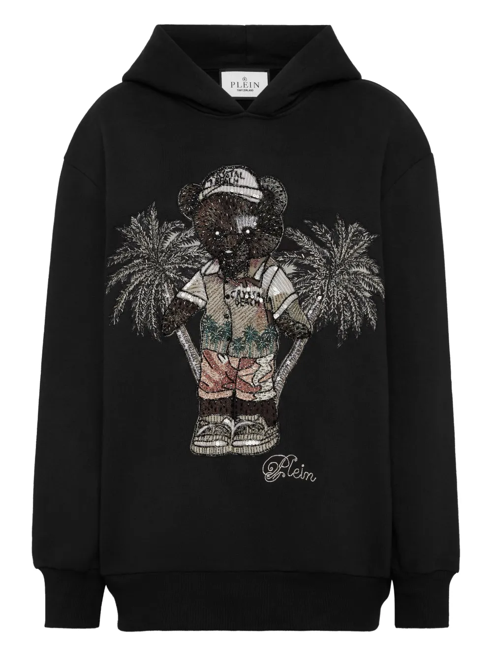 Philipp Plein Felpa con cappuccio - Nero
