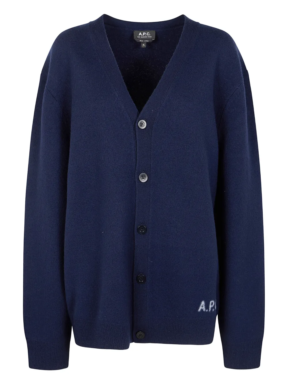 A.P.C. cardigan en laine | bleu | Image 1