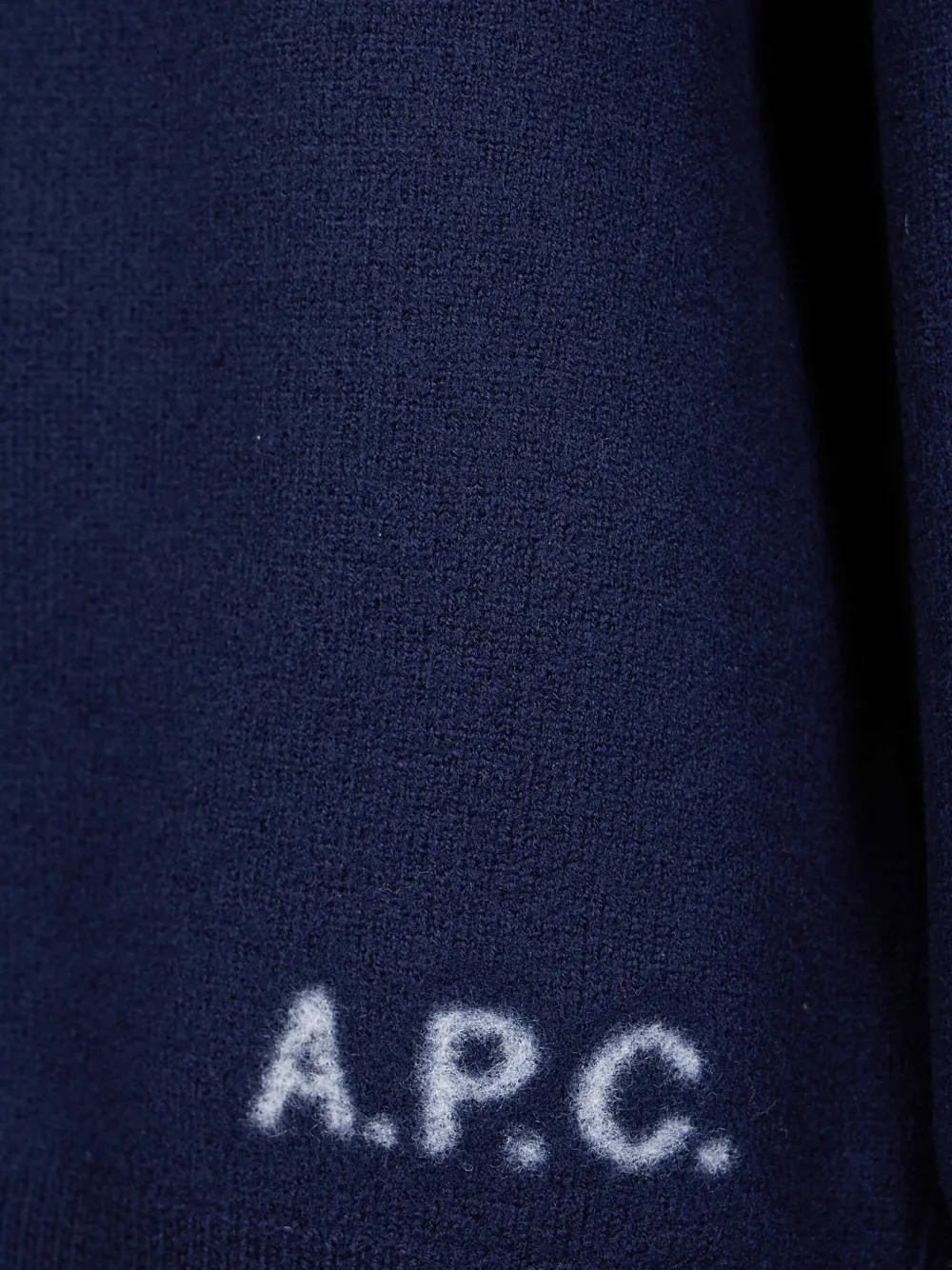 A.P.C. Wollen vest Blauw