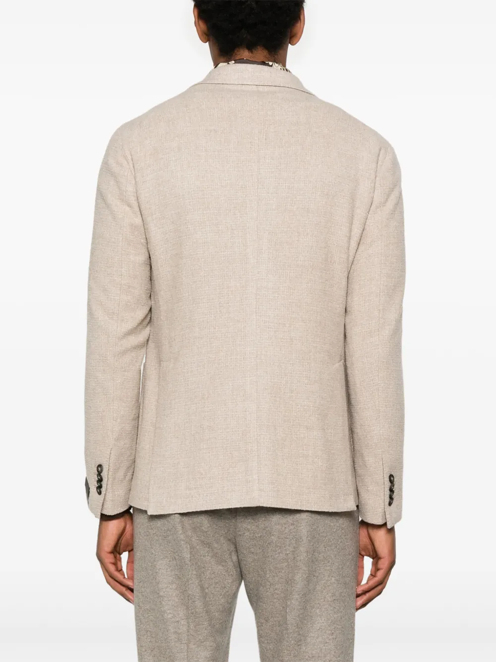 Tagliatore Blazer met enkele rij knopen Beige