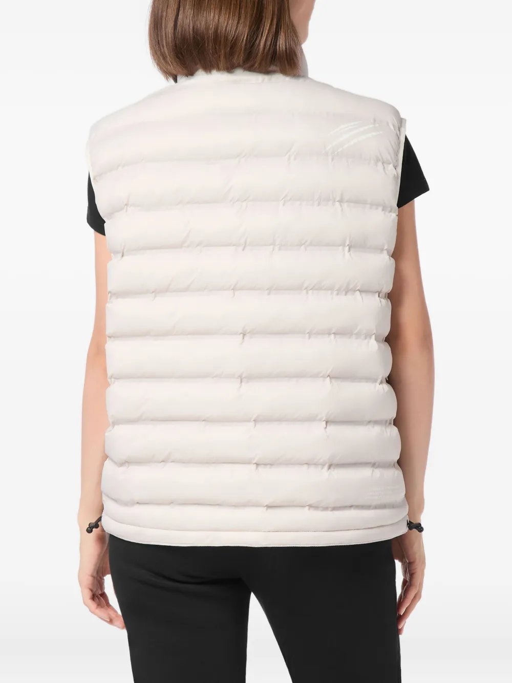 Plein Sport Bodywarmer met hoge hals Beige