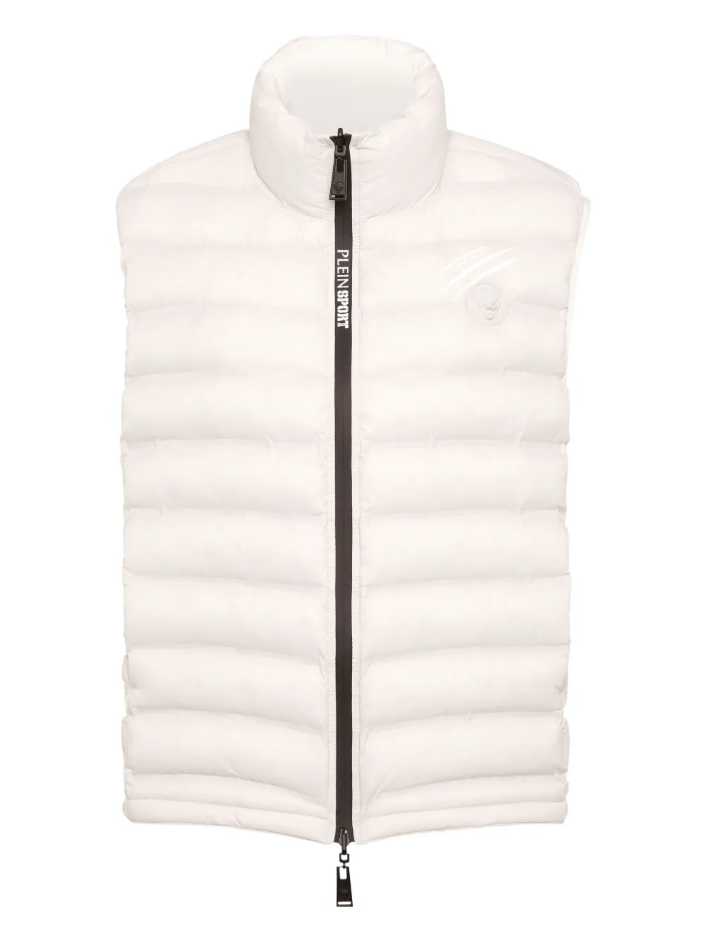 Plein Sport Weste mit Stehkragen - Nude
