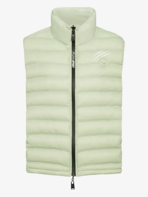 Plein Sport chaleco con cuello de tortuga