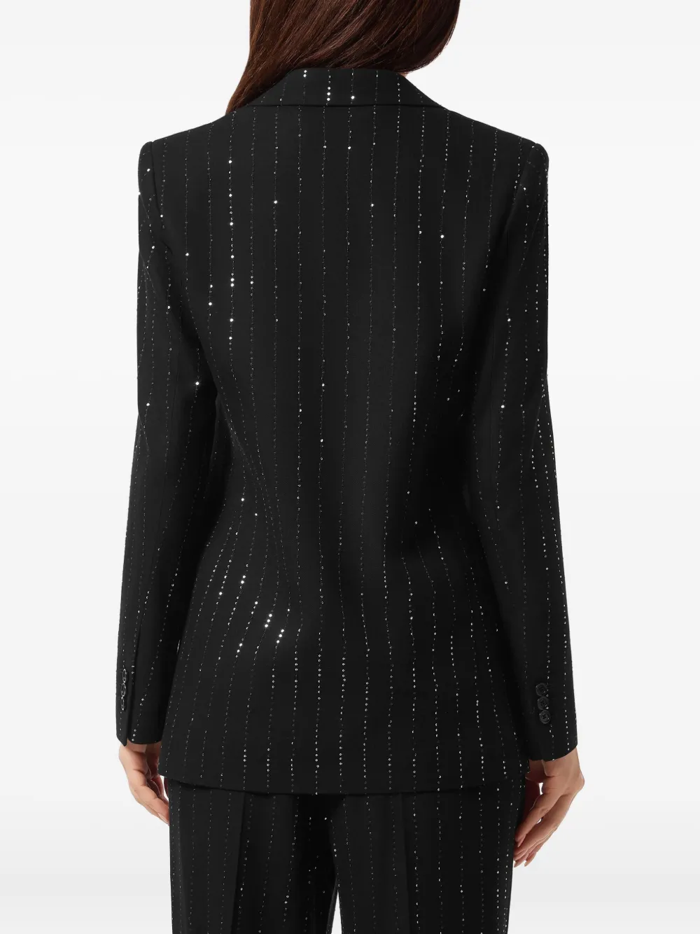 Philipp Plein Blazer verfraaid met kristallen Zwart