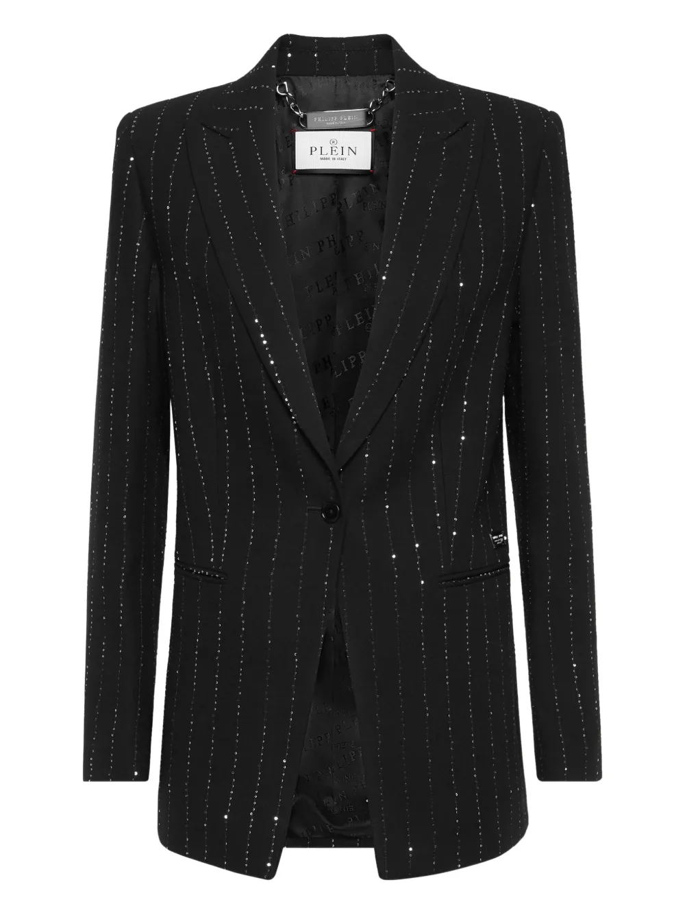 Philipp Plein Blazer verfraaid met kristallen Zwart