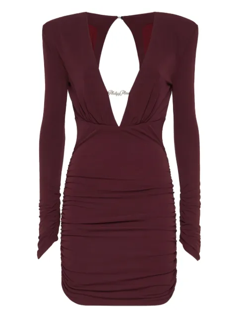 Philipp Plein Minikleid mit Raffung