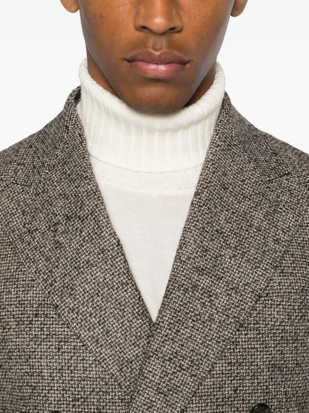 Shop Tagliatore Double-breasted Blazer