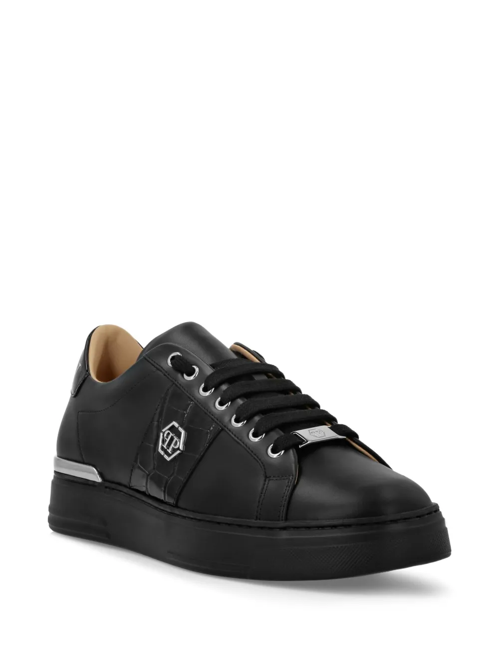 Philipp Plein Hexagon low-top sneakers Black