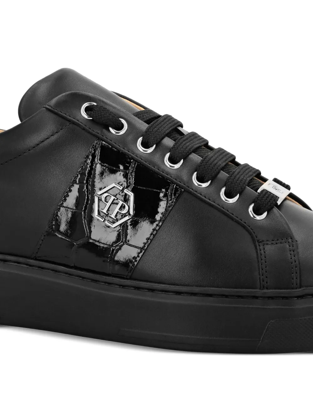 Philipp Plein Hexagon low-top sneakers Black