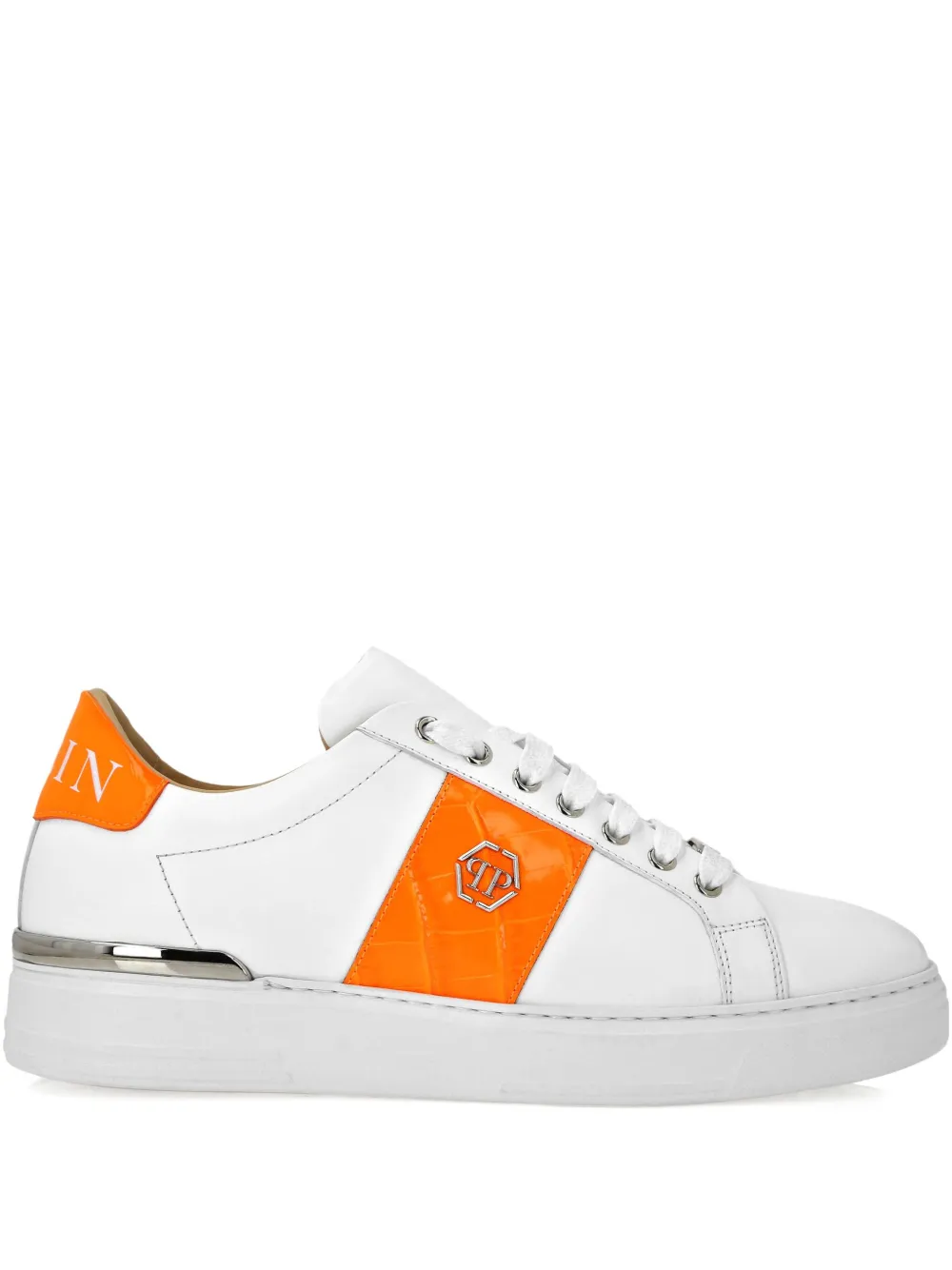 Philipp Plein Hexagon low-top sneakers White