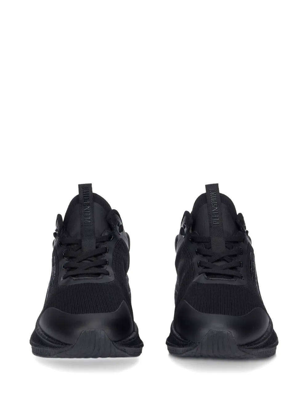 Plein Sport Logo-detail Sneakers In Black