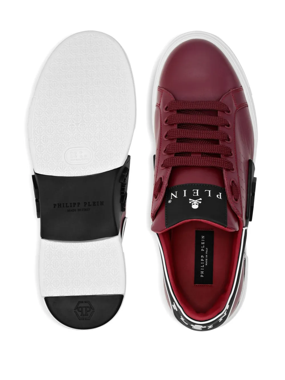 Philipp Plein Phantom lace-up sneakers Red