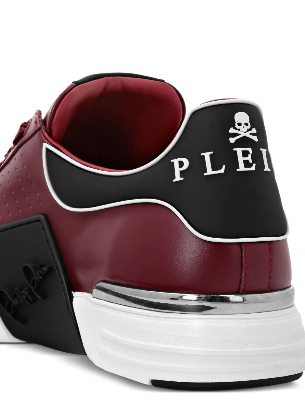 Philipp Plein Phantom lace-up sneakers Red