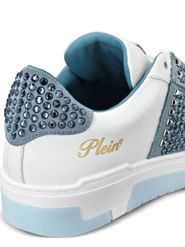 Philipp Plein スタッズ スニーカー | ブルー | FARFETCH JP