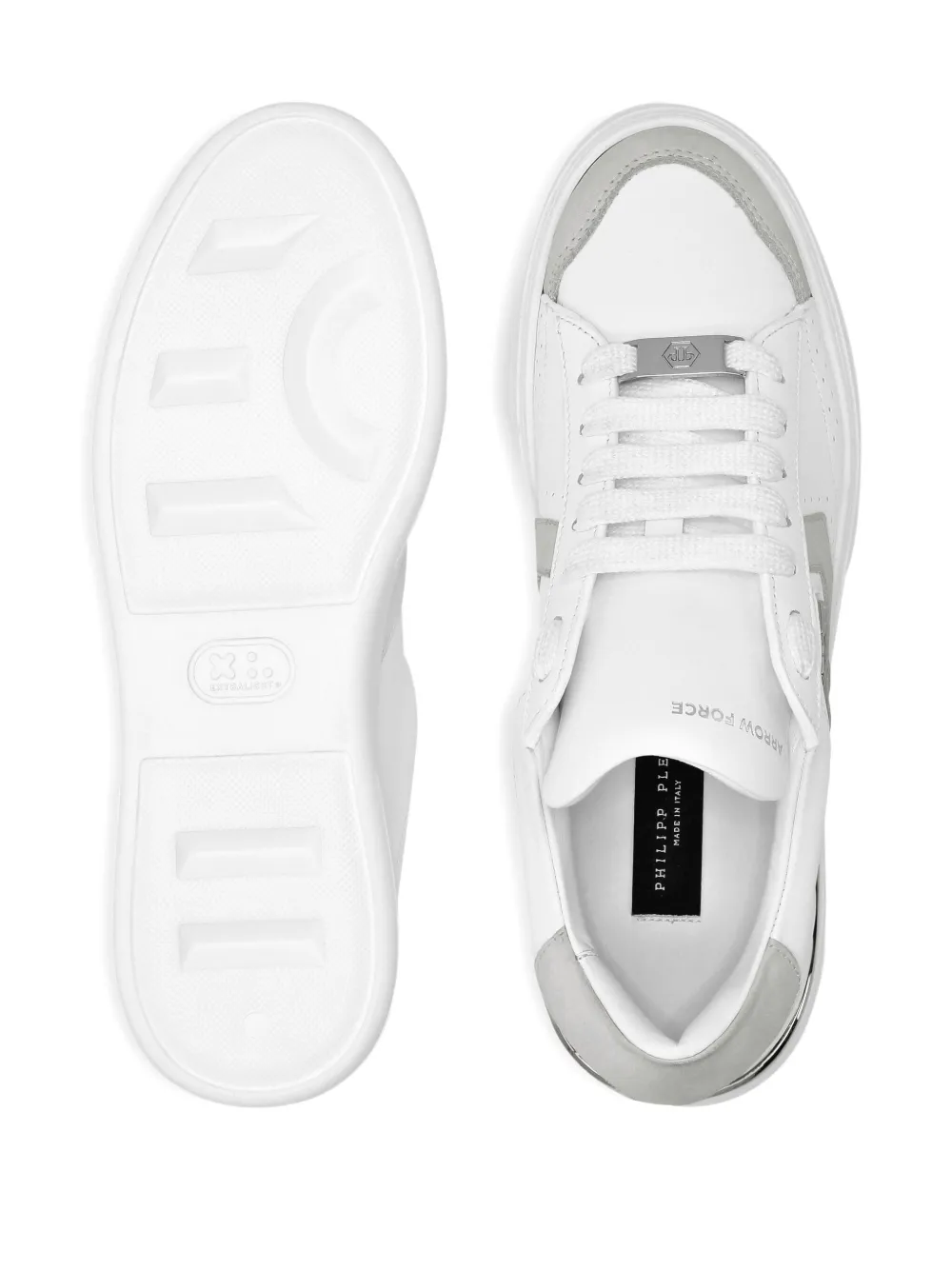 Philipp Plein Hexagon logo sneakers White