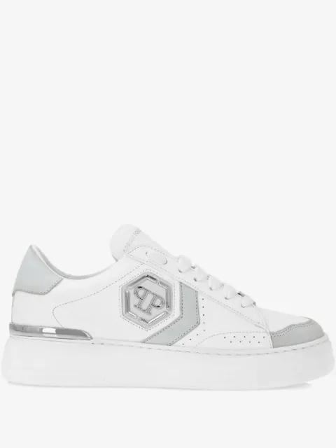 Philipp Plein tenis con logo Hexagon