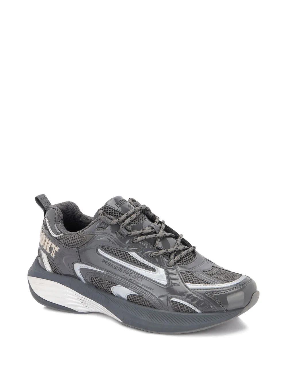 Plein Sport Pegasus Gen.x.05 Project Trainers In Gray