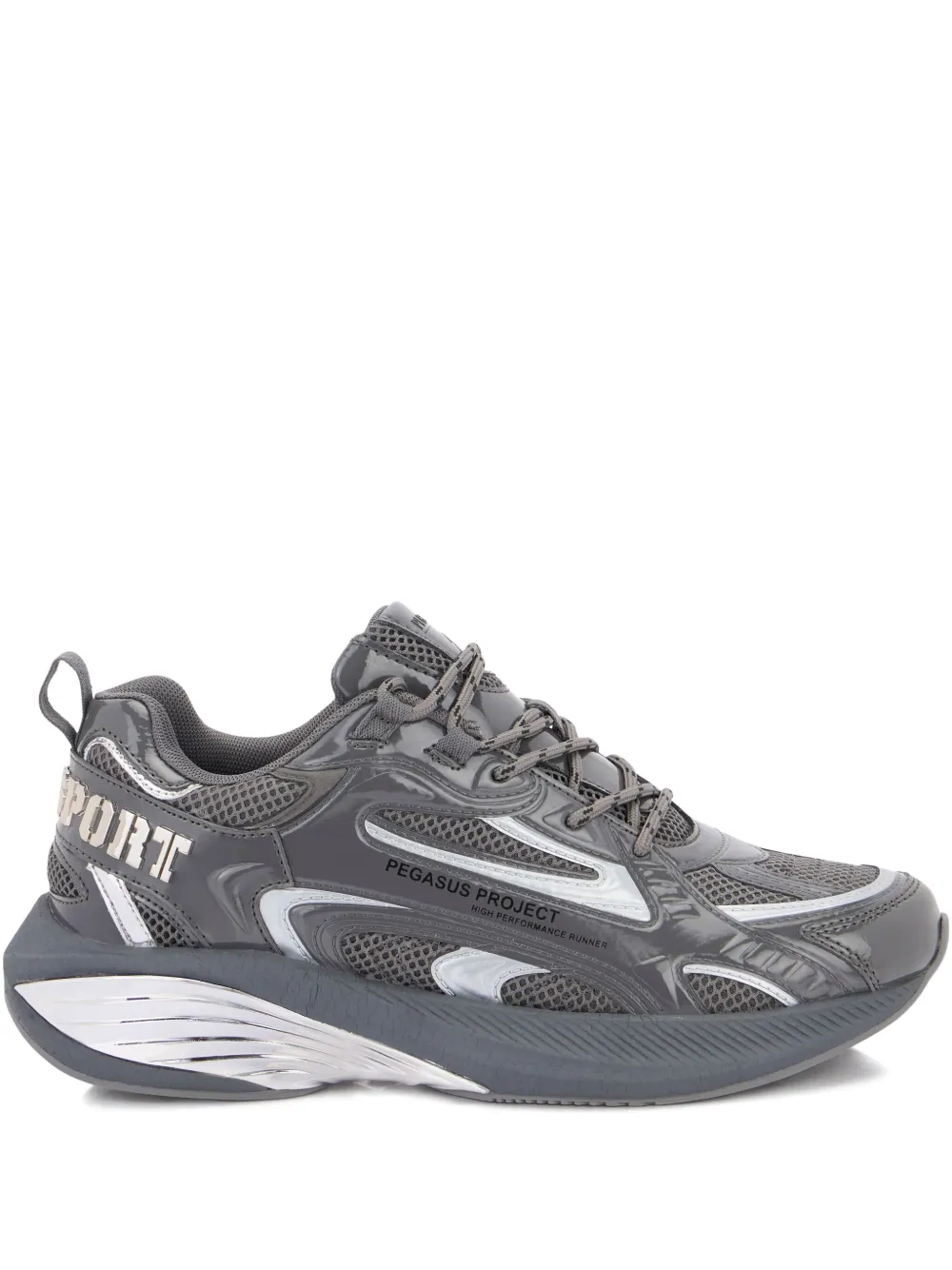 Plein Sport Pegasus Gen.x.05 Project Trainers In Gray