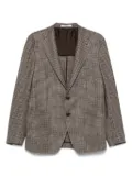 Tagliatore check-print blazer - Neutrals