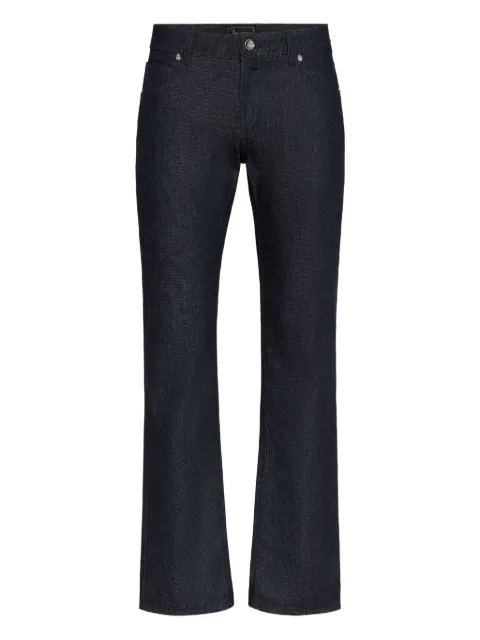 Billionaire five-pocket logo jeans