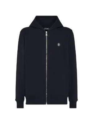 Jil Sander ジップアップ パーカー | ブラック | FARFETCH JP