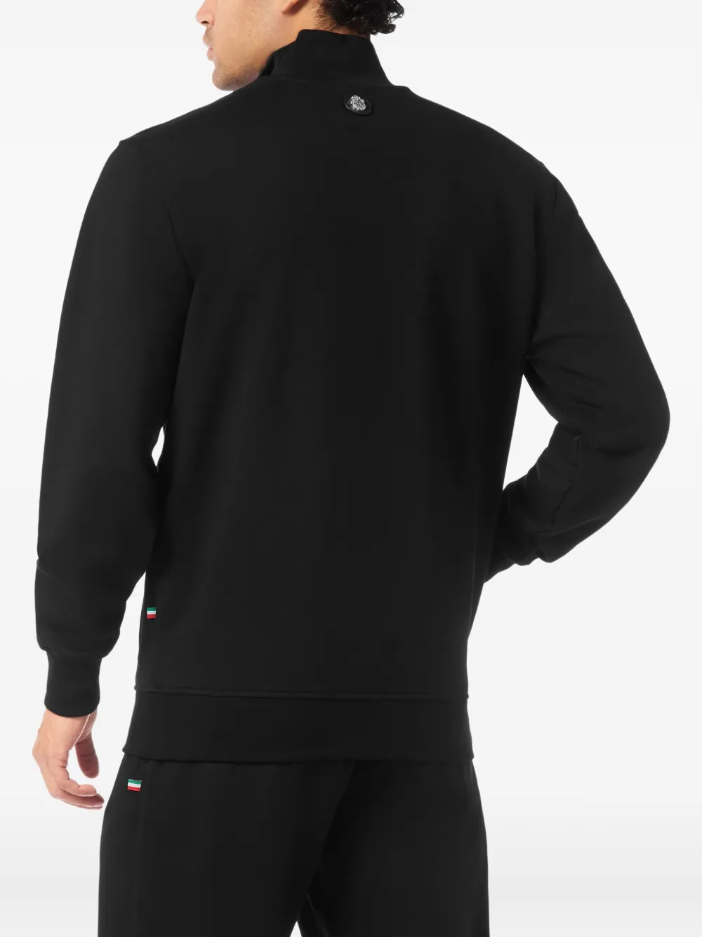 Billionaire Sweater met geborduurd logo Zwart