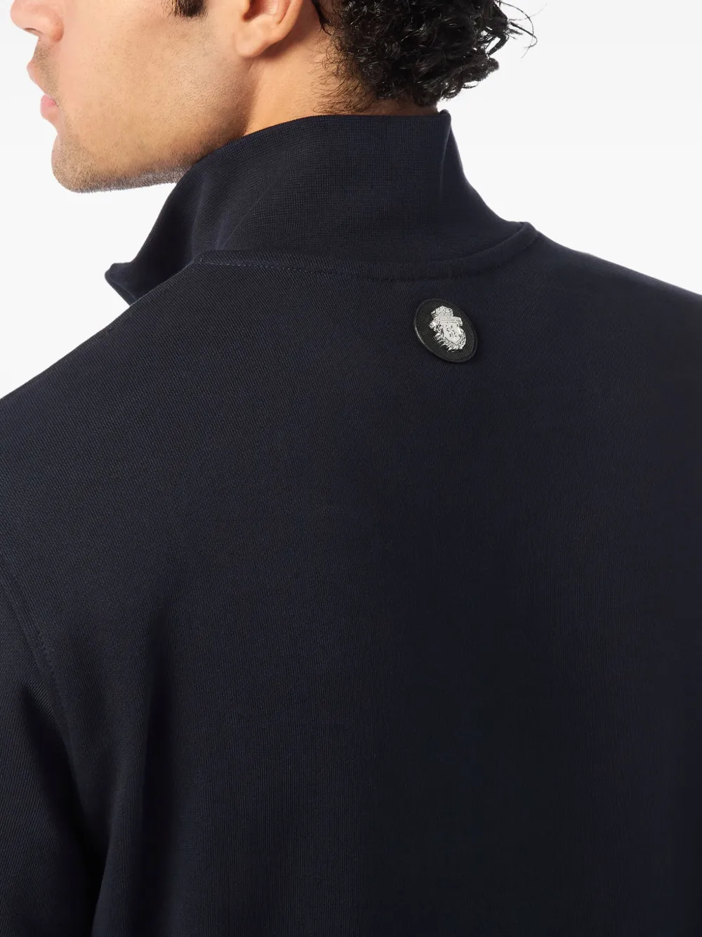 Billionaire Sweater met geborduurd logo Blauw