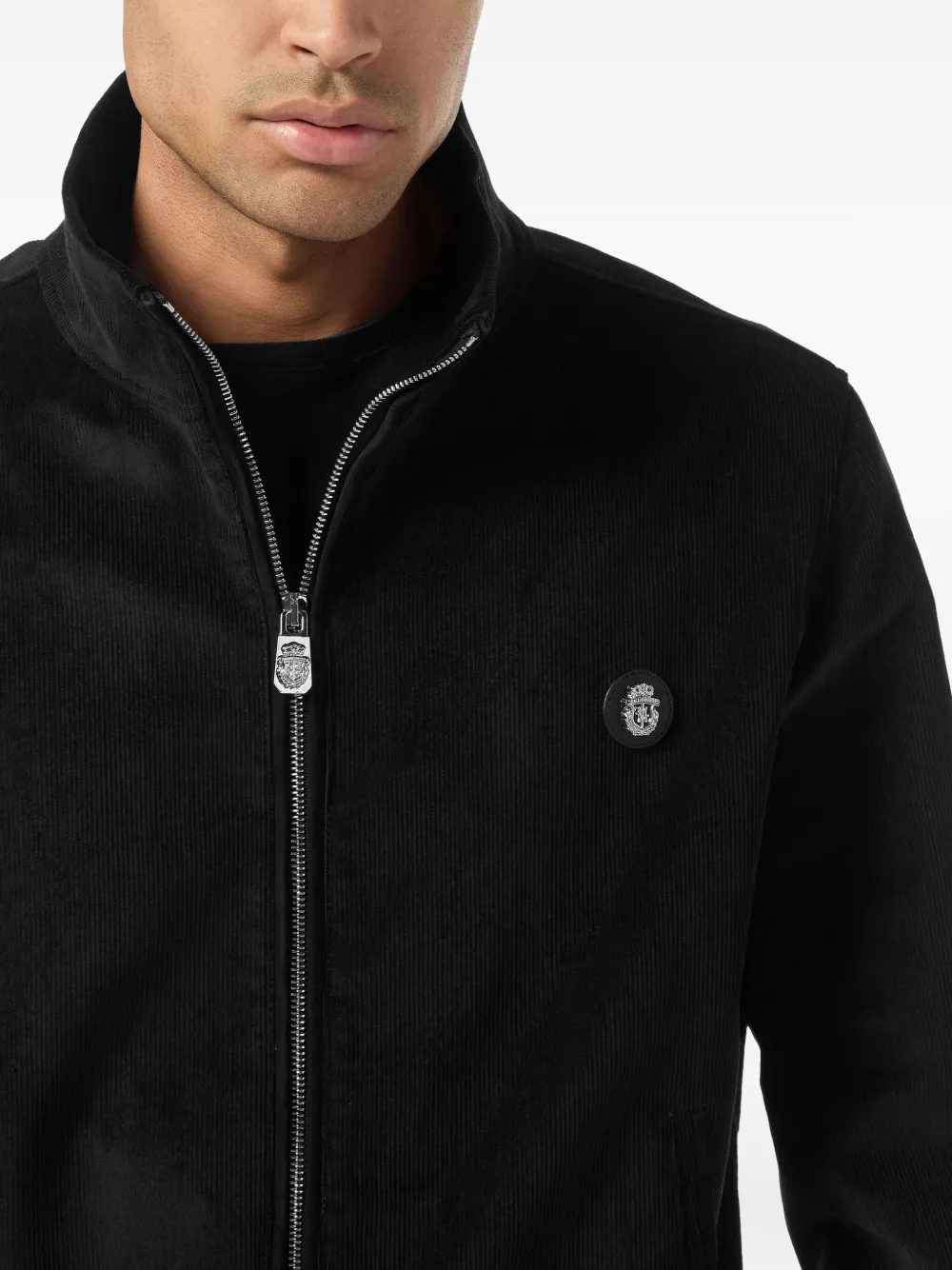 Billionaire Bomberjack met rits Zwart