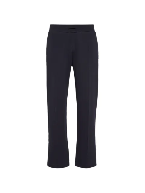 Billionaire logo-embroidered track pants