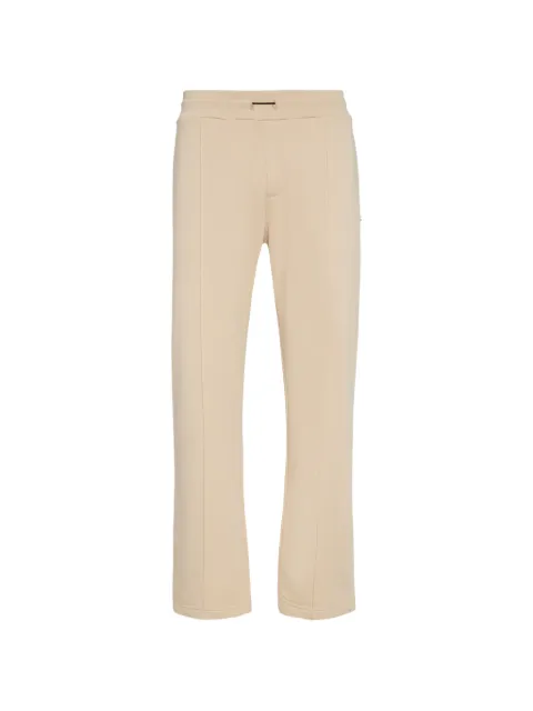 Billionaire logo-embroidered track pants