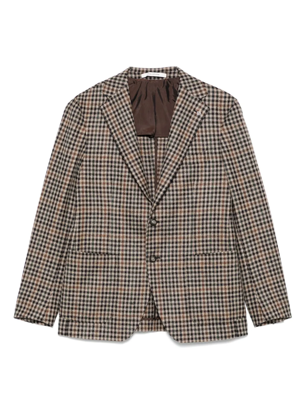 Tagliatore Blazer met enkele rij knopen Bruin