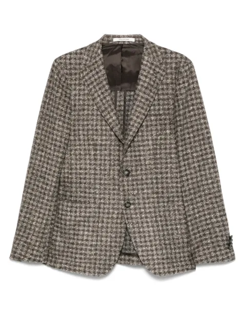 Tagliatore blazer con cuadros estampados