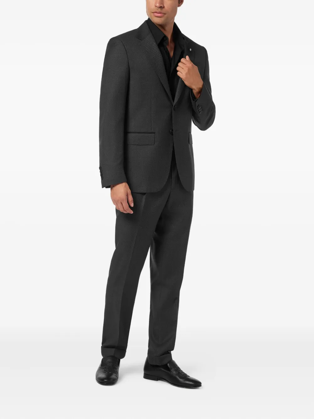 Billionaire embroidered-detail buttoned blazer | Blazers | Image 2