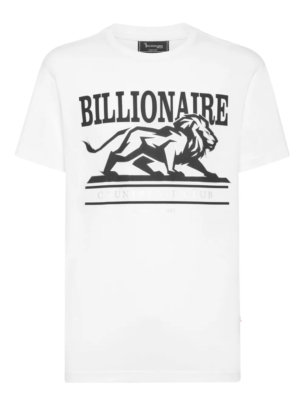 Billionaire T-shirt con stampa - Bianco