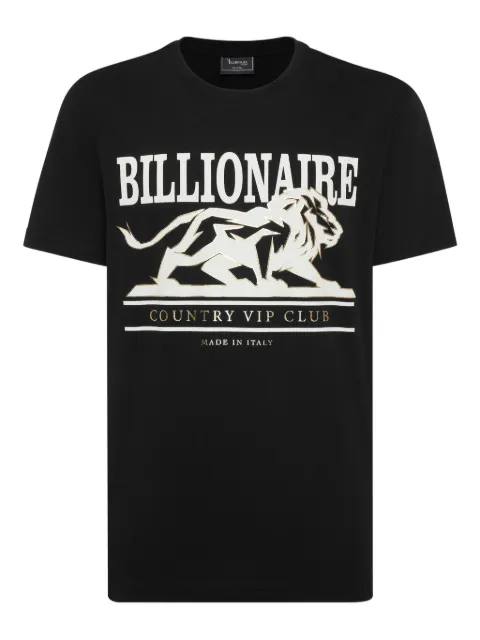 Billionaire logo-print T-shirt