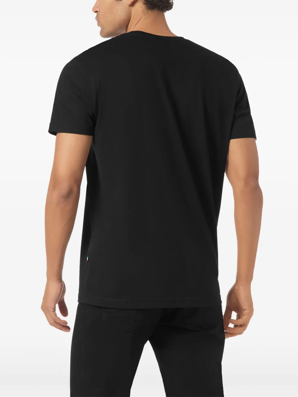 Billionaire T-shirt met logoprint Zwart