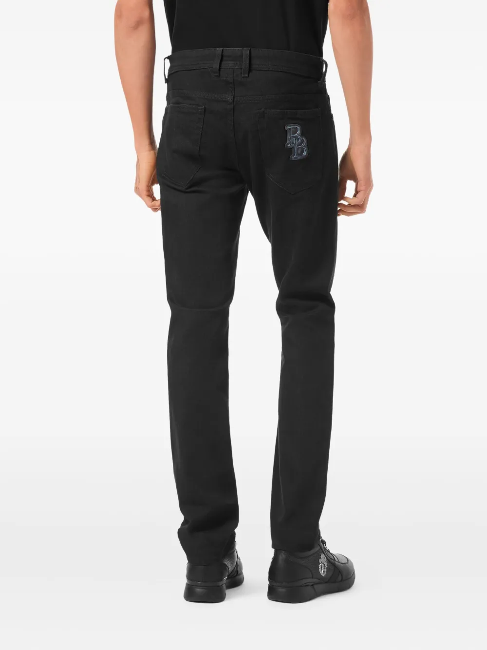 Billionaire Jeans met vijf zakken Zwart