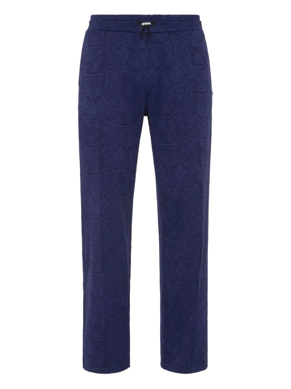 Billionaire jacquard track pants Blauw