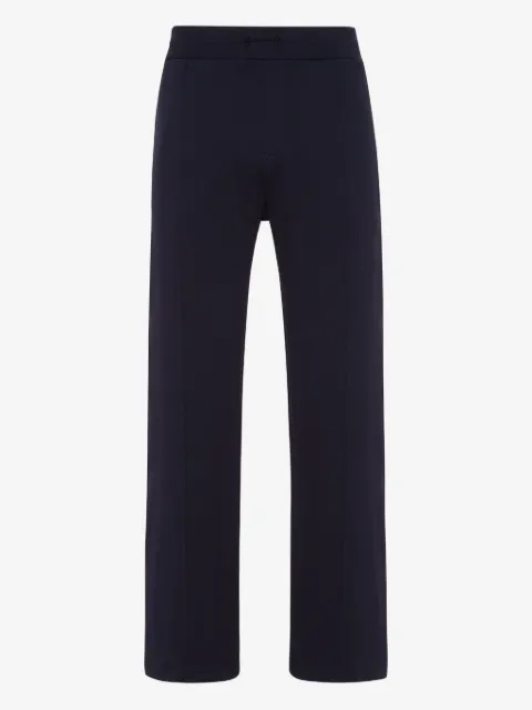 Billionaire embroidered-logo track pants