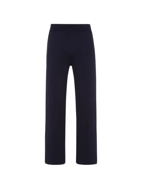 Billionaire embroidered-logo track pants