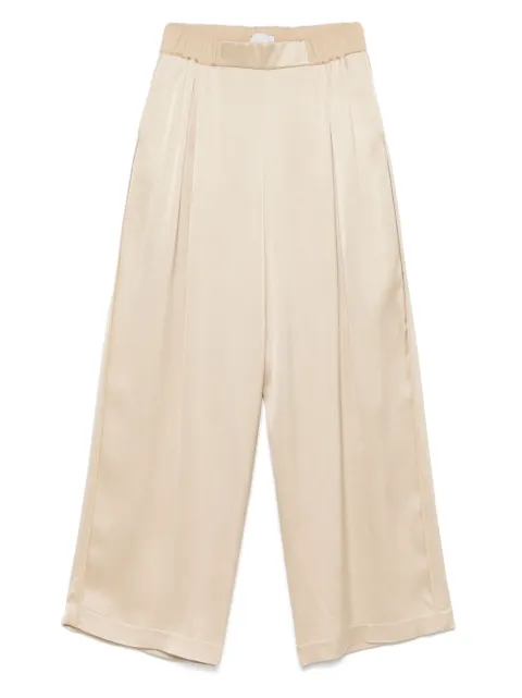 Alysi satin-finish pants