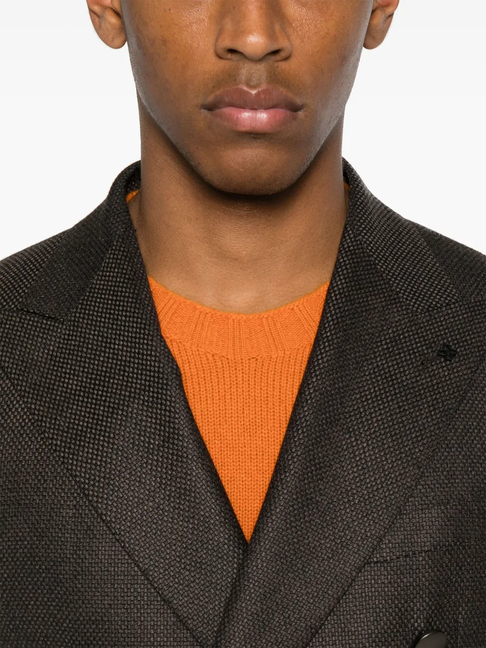 Tagliatore Blazer met dubbele rij knopen Zwart