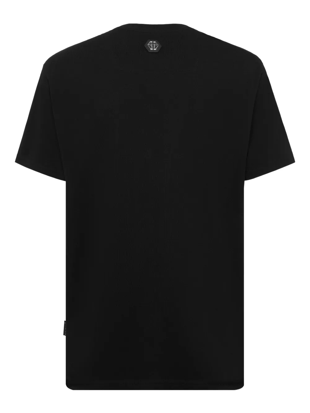 Philipp Plein Katoenen T-shirt met logo - Zwart