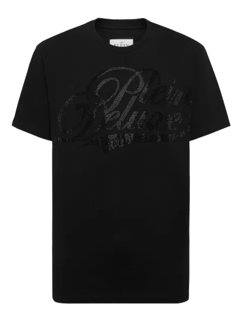 Philipp Plein crystal-logo T-shirt