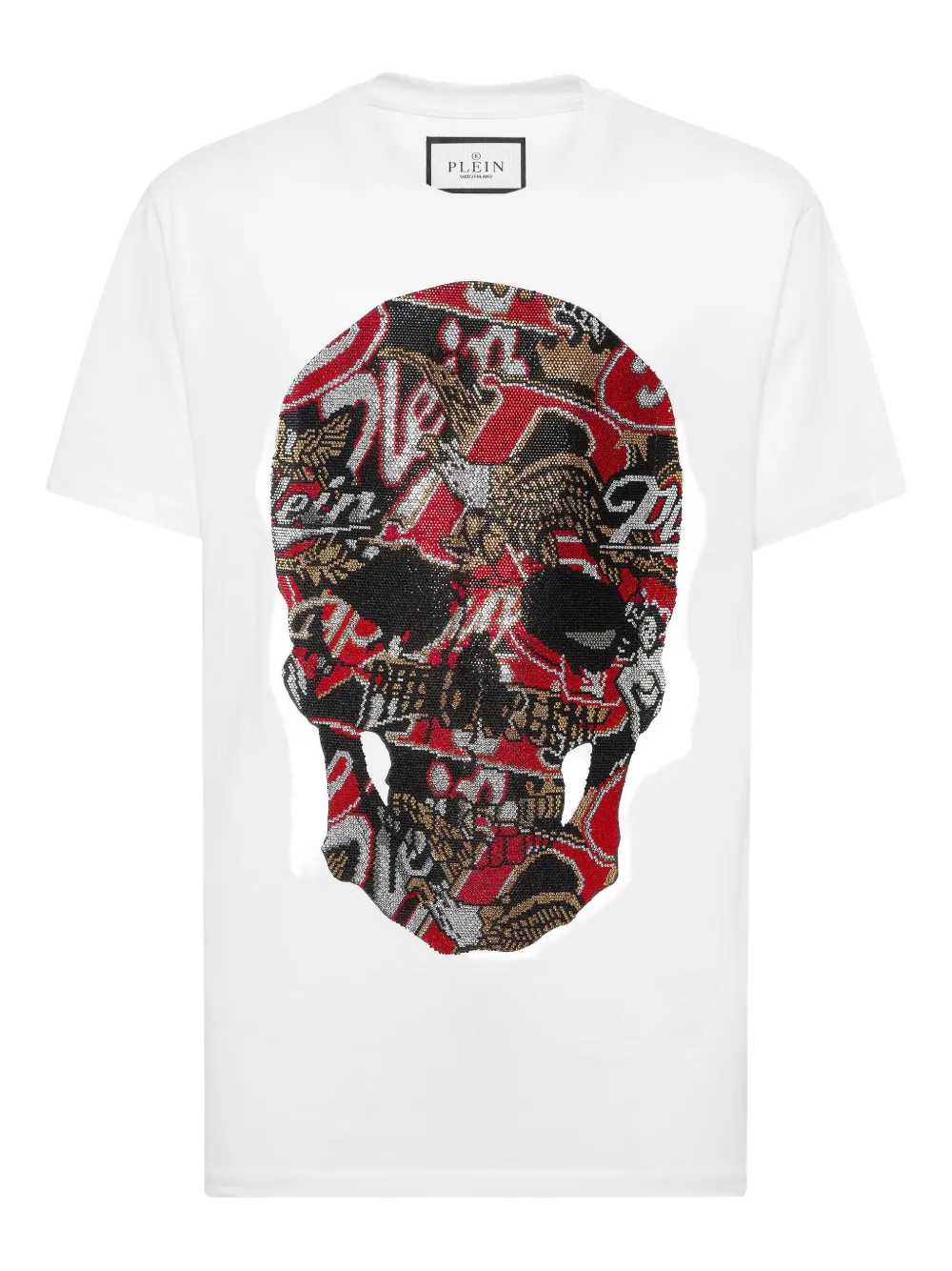 Philipp Plein T-shirt Skull Stones - Bianco