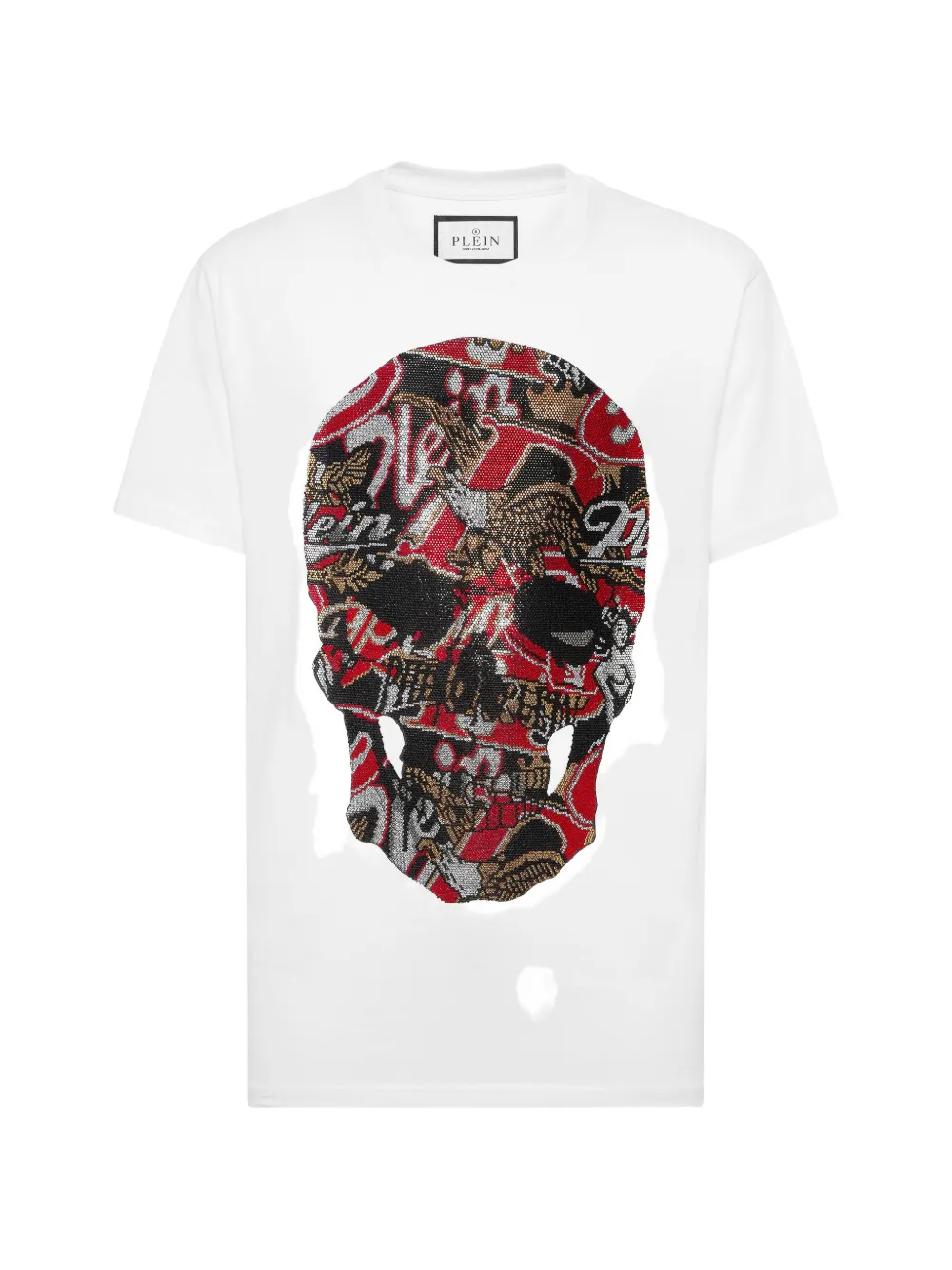 Philipp Plein T-shirt Skull Stones - Bianco