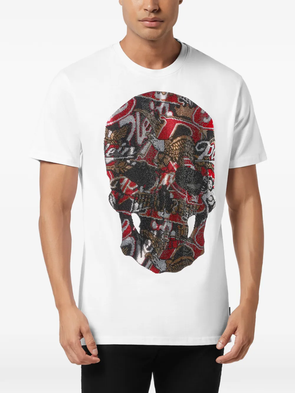 Philipp Plein Skull Stones T-shirt Wit