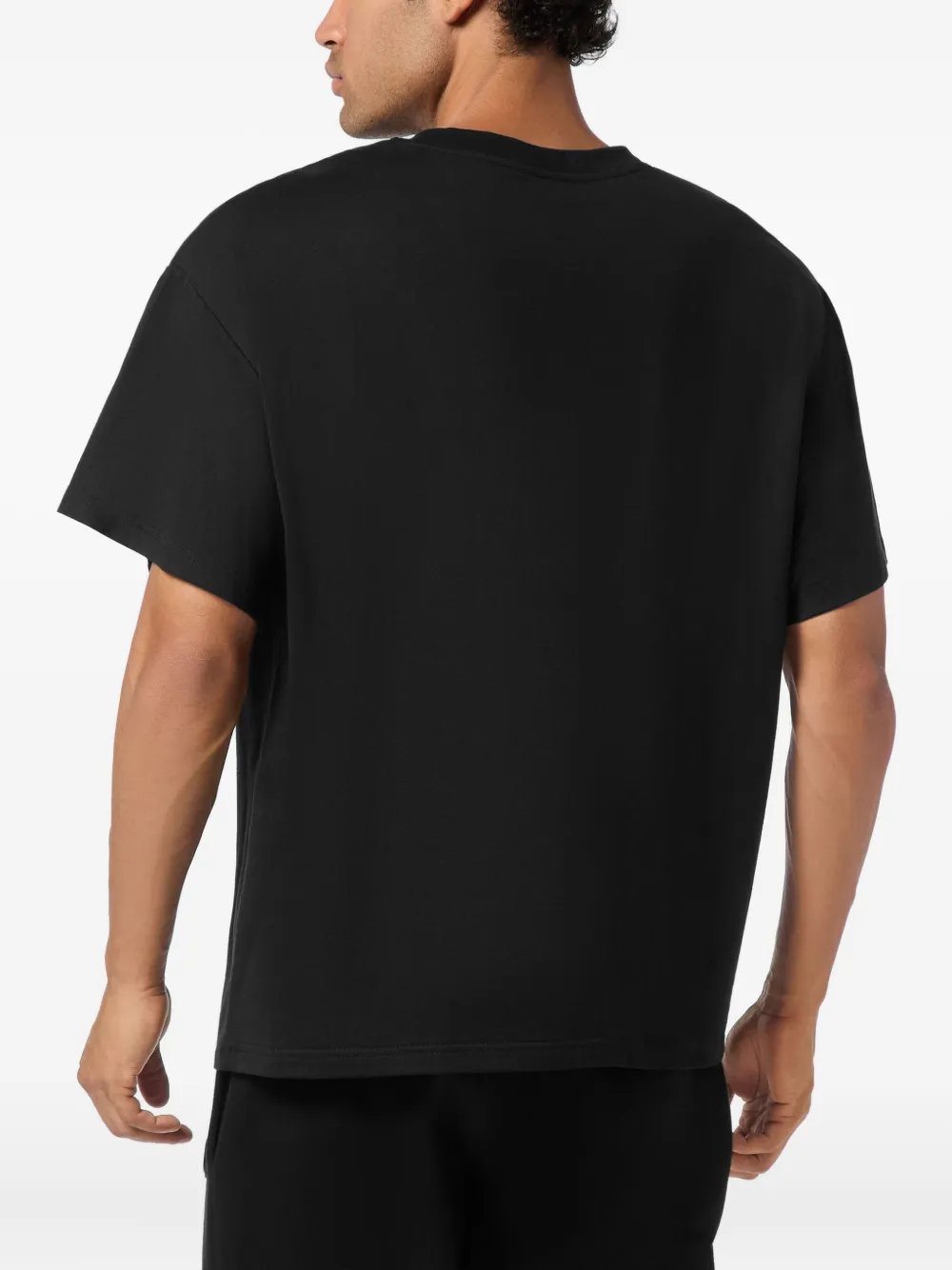 Plein Sport T-shirt met logoprint Zwart