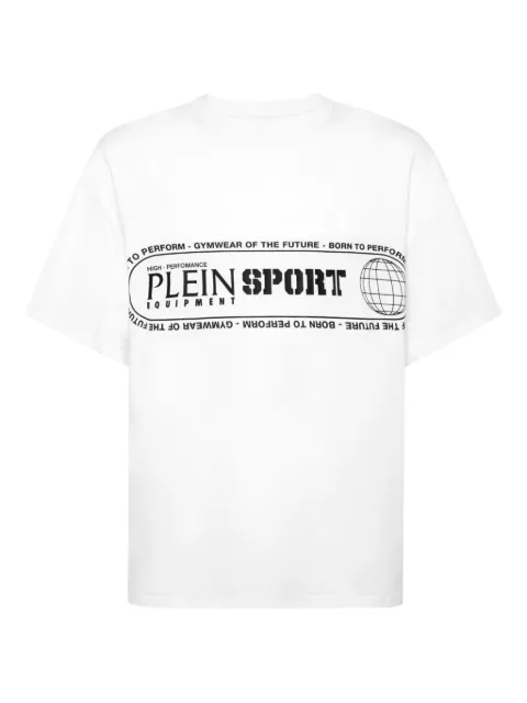 Plein Sport logo-print round-neck T-shirt